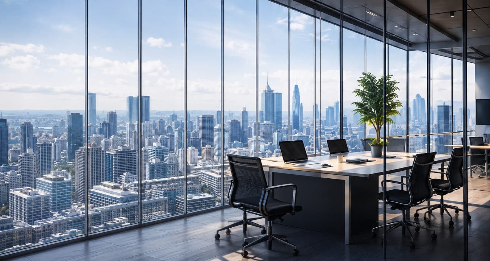 Trylity office workspace